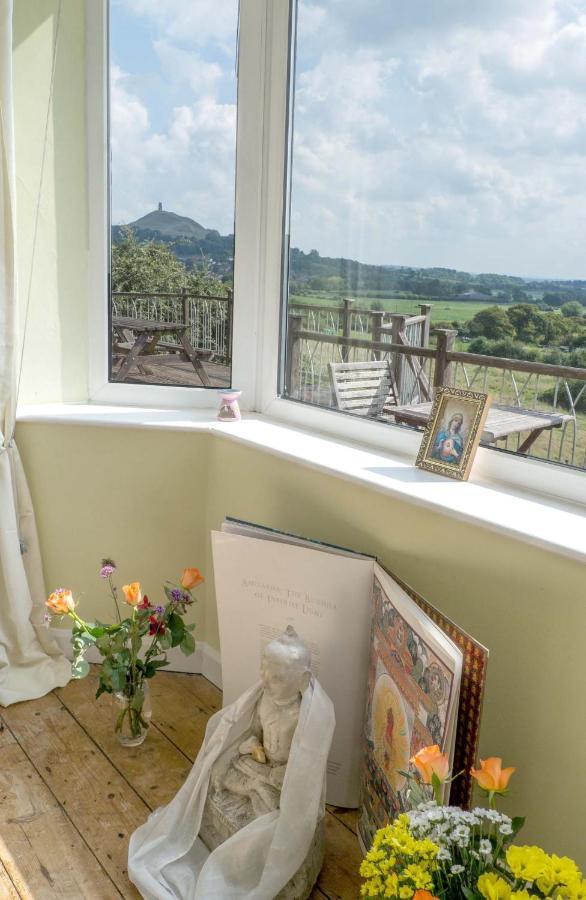 Healing Waters Sanctuary For Exclusive Private Hire And Self Catering Board, Vegetarian, Alcohol & Wifi Free Retreat In Glastonbury Exteriör bild